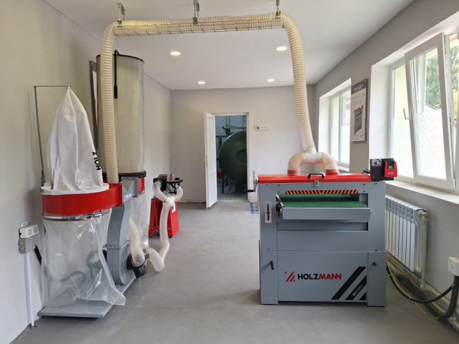 У луцькому училищі відкрили деревообробний центр за майже 8 мільйонів. ФОТО