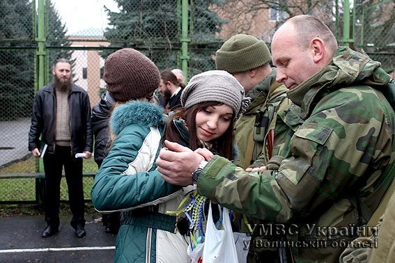 Рота «Світязь» вирушила на Схід. ФОТО