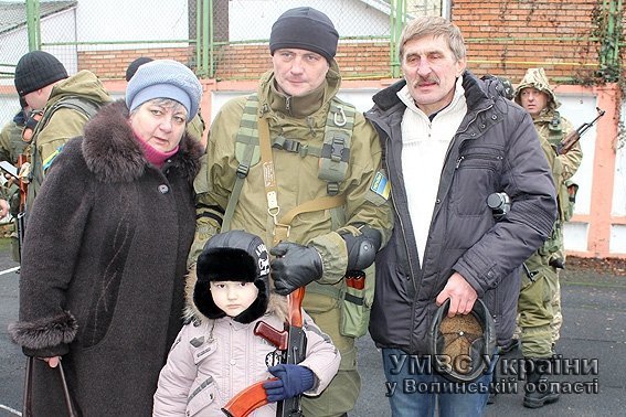 Рота «Світязь» вирушила на Схід. ФОТО