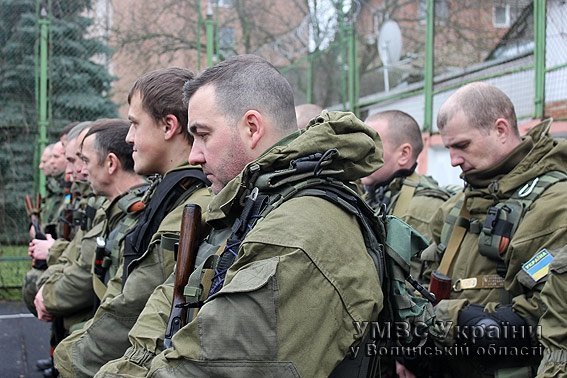 Рота «Світязь» вирушила на Схід. ФОТО