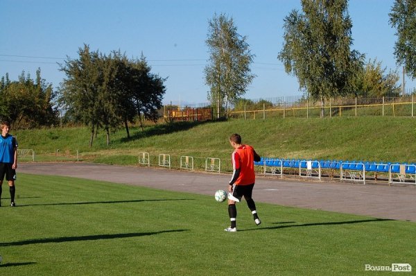 Футболісти «Волині» готуються до гри з «Металістом». ФОТО