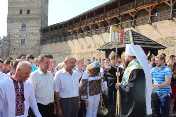 Першокурсників «політеха» привітали у стінах замку Любарта. ФОТО