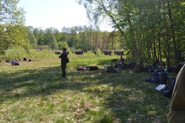 На Волині 350 молодих людей «воювали» в лісах. ФОТО. ВІДЕО