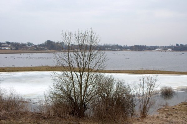 Під Луцьком підтоплює села. ФОТО