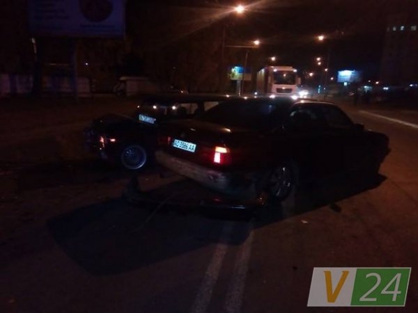 Аварія в Луцьку: ВАЗ протаранив BMW