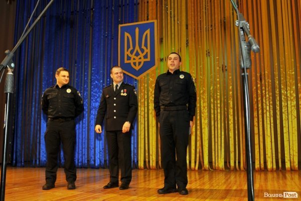 Фото з першого «дня народження» патрульної поліції Луцька