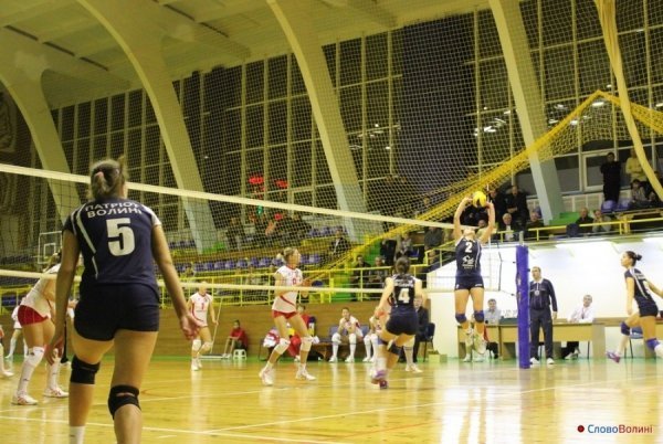 Луцькі волейболістки зазнали поразки. ФОТО