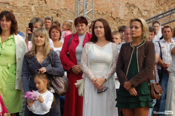 У замку Любарта вітали «ліпших з ліпших» студентів. ФОТО