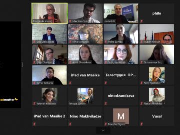 Волинський студент взяв участь у міжнародній онлайн-дискусії