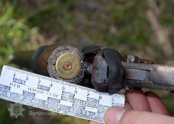 У волинянина знайшли саморобний пістолет