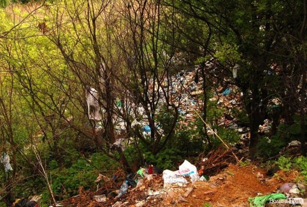 У Луцьку величезне сміттєзвалище «не помічають» більше 10 років