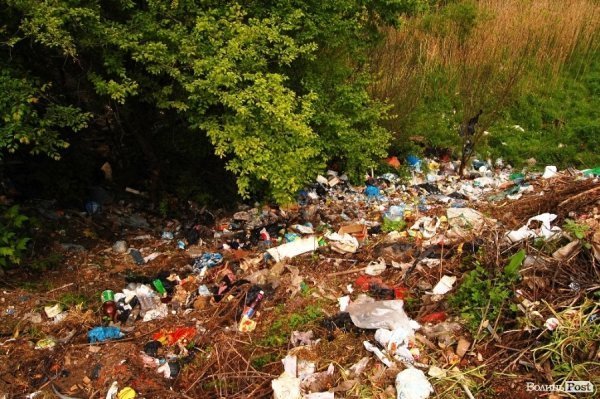 У Луцьку величезне сміттєзвалище «не помічають» більше 10 років