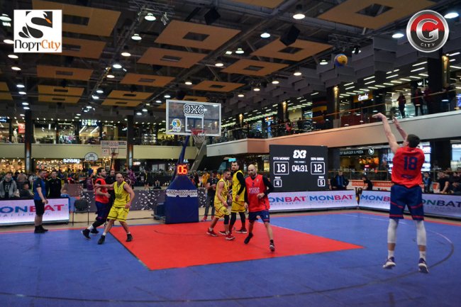 У ТРЦ «ПортCity» пройшов п’ятий тур Суперліги з баскетболу 3х3*
