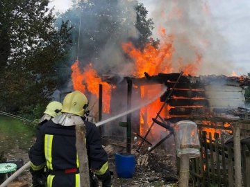 У селі на Волині згорів будинок. ФОТО