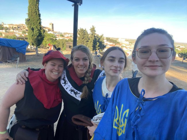 Волинянка завоювала дві медалі на чемпіонаті світу з середньовічного бою. ФОТО