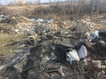 У Рожищі навесні вздовж доріг  «квітують» купи непотребу 
