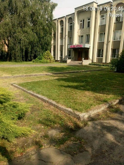 Луцькі муніципали змусили нечупар скосити траву