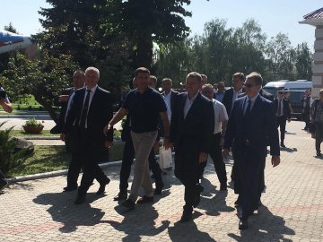 Гройсман прибув до Луцька. ФОТО