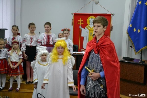Миколай Романюк привітав дітей із Днем Святого Миколая. ФОТО