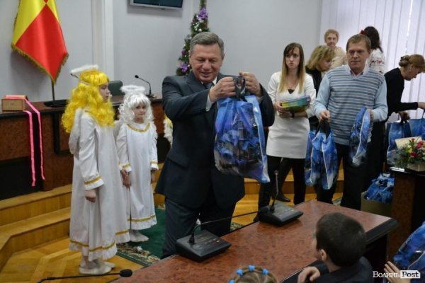 Миколай Романюк привітав дітей із Днем Святого Миколая. ФОТО