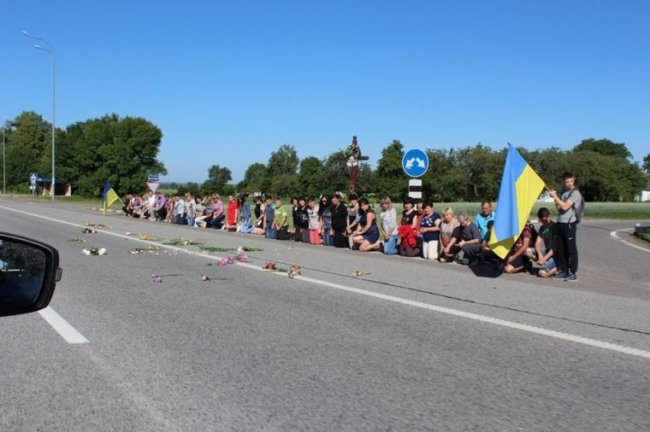 На Рівненщині попрощалися із загиблим бійцем ОТГ «Волинь». ФОТО
