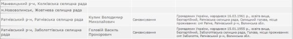 Волиняни обрали сім голів селищних рад та одного мера, - офіційні дані ЦВК