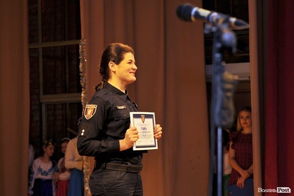 Фото з першого «дня народження» патрульної поліції Луцька