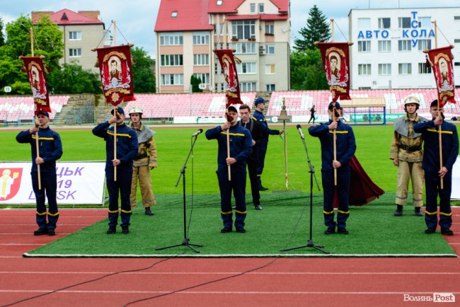 До Луцька на змагання з'їхались пожежники з 7 країн. ФОТО