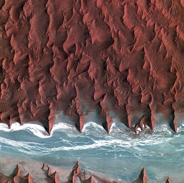 На супутникових знімках мальовничі куточки Землі зачаровують красою. ФОТО