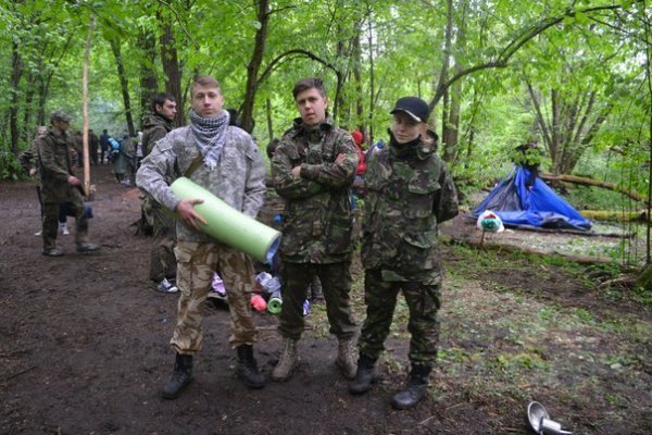 На Волині 350 молодих людей «воювали» в лісах. ФОТО. ВІДЕО