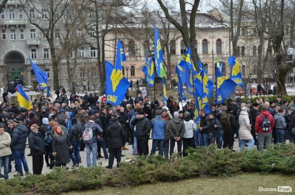 Акція протесту в Києві. ФОТО