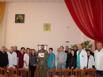 Медики з Волині купили для військових три дрони