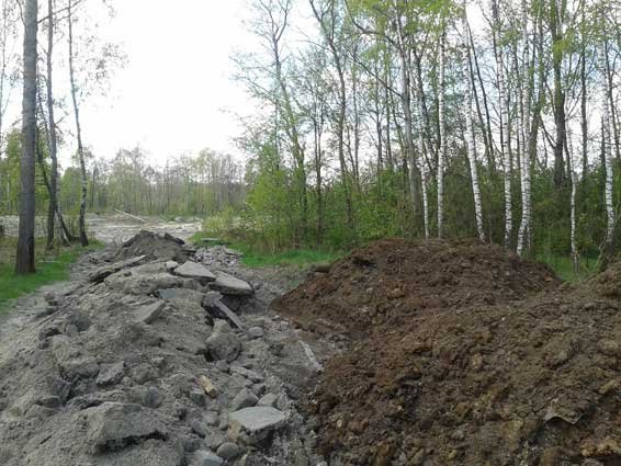 Відходи з Ковельського ветсанзаводу викидали біля людських городів