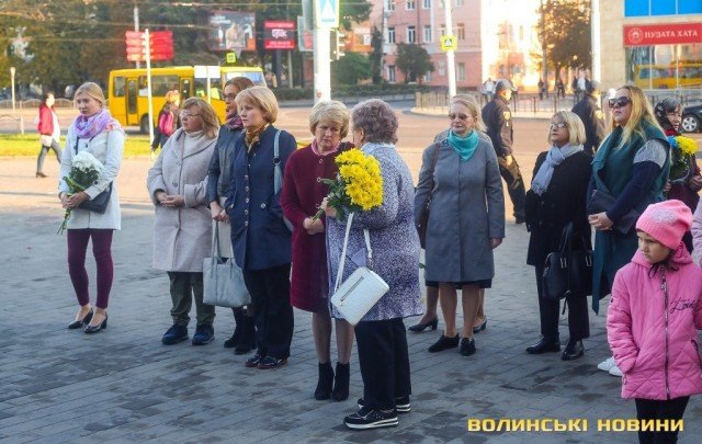 У Луцьку вшанували пам'ять про загиблих у війні на Сході України. ФОТО