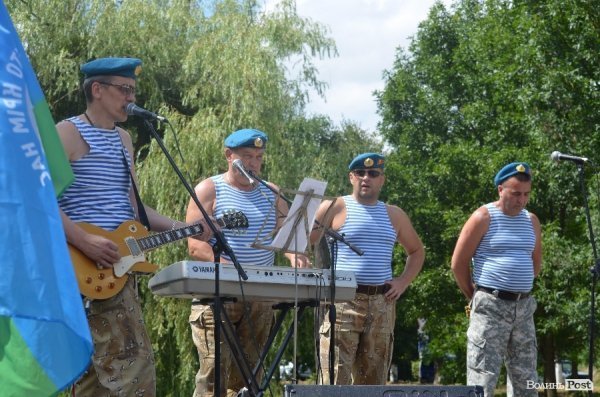 Свято «крилатої піхоти» у Луцьку. ФОТОРЕПОРТАЖ