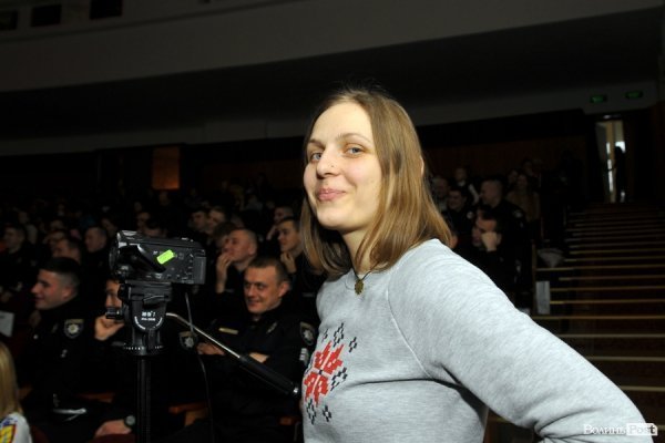 Фото з першого «дня народження» патрульної поліції Луцька