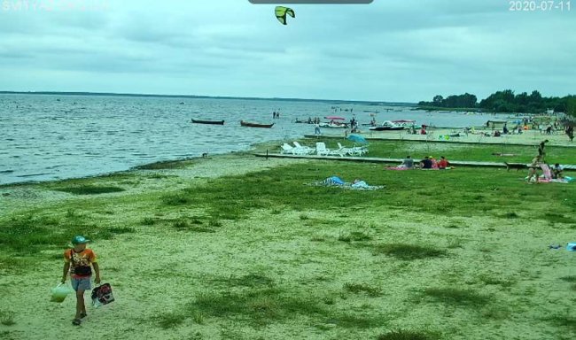 Світязь: ситуацію на пляжах можна побачити онлайн