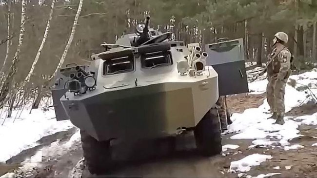 На Волині з радянської БРДМ зробили бойового «Вовкулаку»