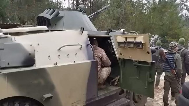 На Волині з радянської БРДМ зробили бойового «Вовкулаку»