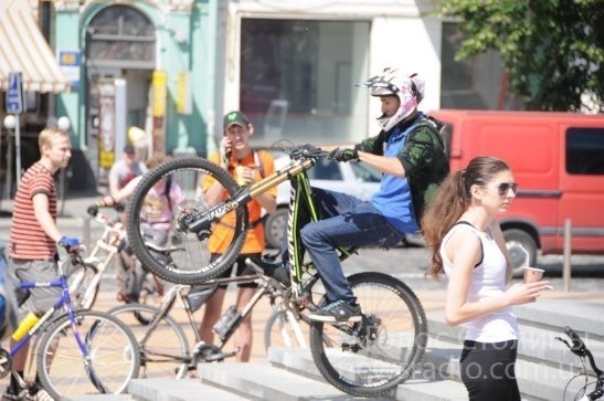 «Велодень» по-київськи. ФОТО. ВІДЕО