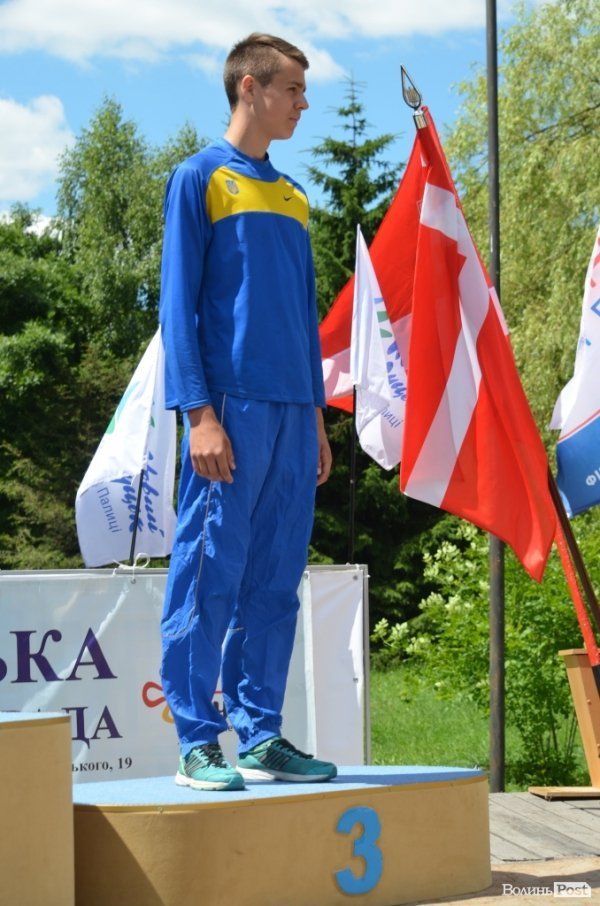 Волинянин встановив рекорд області по спортивній ходьбі. ФОТО