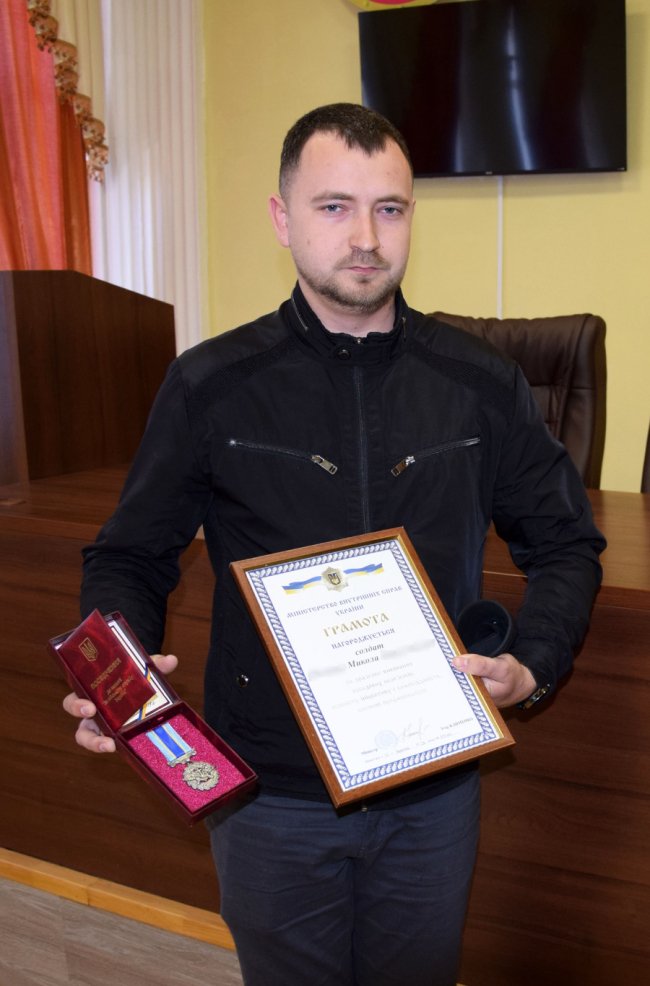 Двоє прикордонників з Волині отримали державні нагороди. ФОТО