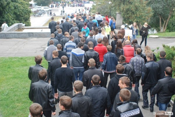 Марш тверезості в Луцьку. ФОТО