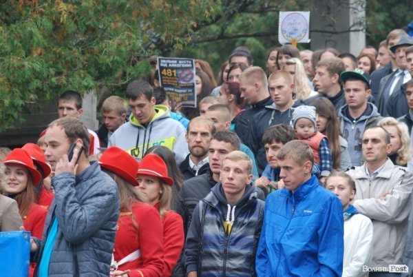 Марш тверезості в Луцьку. ФОТО