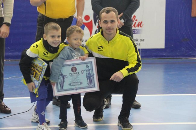 5-річний лучанин потрапив до Книги рекордів України. ФОТО