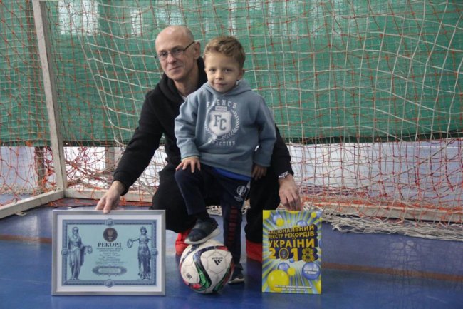 5-річний лучанин потрапив до Книги рекордів України. ФОТО