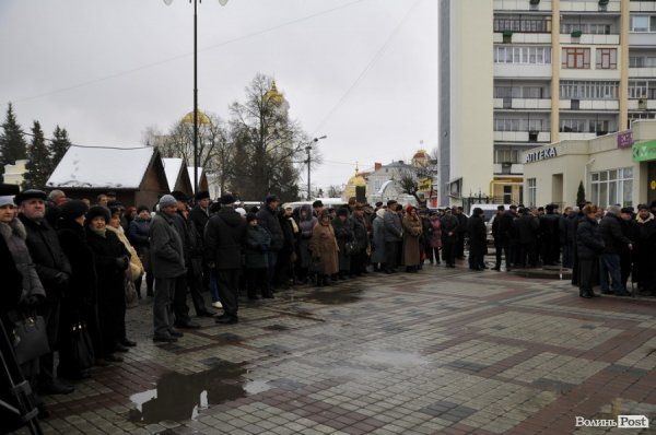 У Луцьку провели в останню путь Антона Кривицького
