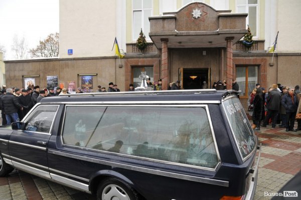 У Луцьку провели в останню путь Антона Кривицького