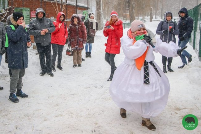 Святий Миколай у луцькому зоопарку влаштував свято для діток. ФОТО