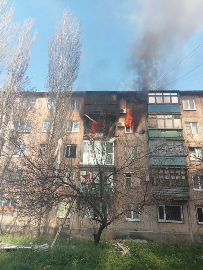 Росіяни двічі вдарили фосфорними снарядами по Авдіївці